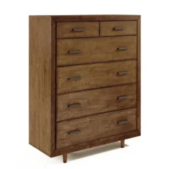 Aurora Mid Century Six Drawer Wood Chest - Abbyson Living -Homcom Furniture Shop GUEST 28d5a457 a34e 47e0 98ed a903768eaebc