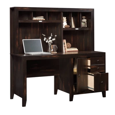 Dakota Pass Computer Desk With Hutch Light Brown - Sauder 17 Dakota Pass Computer Desk With Hutch Light Brown - Sauder - Image 15