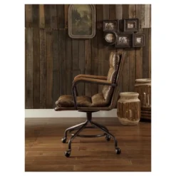 Hedia Task And Office Chairs Ash Brown - Acme Furniture -Homcom Furniture Shop GUEST 2bbf4268 ee64 46e7 b580 79df886cd2b1