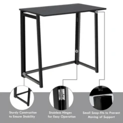 Costway Foldable Computer Desk Home Office Laptop Table Writing Desk Study Table Natural/White/Brown/Black 23 Costway Foldable Computer Desk Home Office Laptop Table Writing Desk Study Table Natural/White/Brown/Black -Homcom Furniture Shop GUEST 2cdb3955 442a 40af a1a7 d8429205ca9d