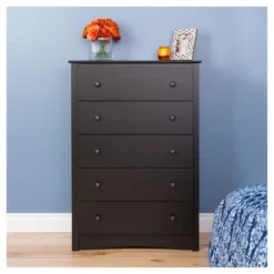 Monterey 5 Drawer Dresser Washed Black - Prepac 9 Monterey 5 Drawer Dresser Washed Black - Prepac -Homcom Furniture Shop GUEST 2d5925cc b67a 4148 a1bf 6e0be77cafda