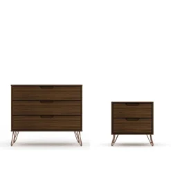 Rockefeller Dresser And Nightstand Set - Manhattan Comfort -Homcom Furniture Shop GUEST 3064ed14 bef2 4608 877e 5467542be594