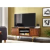 Luther Wide TV Stand For TVs Up To 50" Walnut Finish - Angelo:HOME -Homcom Furniture Shop GUEST 320c64d1 e088 46ac 9a88 0629343ac254