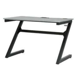 Zone Gaming Table Black/Silver - SD Gaming -Homcom Furniture Shop GUEST 327c4385 ab93 4df2 8e07 ecab10969703