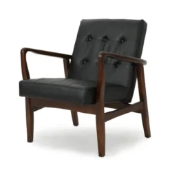 Callahan Mid Century Club Chair - Christopher Knight Home -Homcom Furniture Shop GUEST 35ed192d 7026 4bb5 bc60 56e48deb00f0