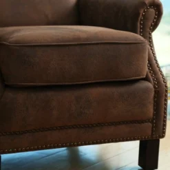 Adaline Antique Fabric Club Chair Brown - Abbyson Living 11 Adaline Antique Fabric Club Chair Brown - Abbyson Living -Homcom Furniture Shop GUEST 37d9a6c5 d240 462a a0ff db53460087ee