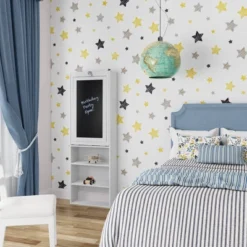 Wall Mount Folding Desk Cabinet With Blackboard White - Danya B. 24 Wall Mount Folding Desk Cabinet With Blackboard White - Danya B. -Homcom Furniture Shop GUEST 3859d2e2 b67d 4389 879b 4d87e56dffc5