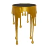 Contemporary Aluminum Melting Accent Table - Olivia & May -Homcom Furniture Shop GUEST 399f0989 220a 4fe5 a1c1 c1fb227a6cef
