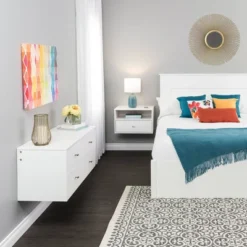 Floating 4 Drawers Dresser White - Prepac 26 Floating 4 Drawers Dresser White - Prepac -Homcom Furniture Shop GUEST 3cb212af 5918 42f4 9c5a f982b0cbaf94