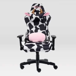 Ts85 Cow Print Luxx Series Gaming Chair Cow - Techni Sport