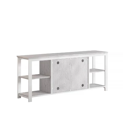 70 " Enclosed Storage TV Stand For TVs Up To 75" Antique Oak - Home Essentials 7 70 " Enclosed Storage TV Stand For TVs Up To 75" Antique Oak - Home Essentials - Image 5