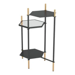 Whitfield Side Table Gold/Black - ZM Home -Homcom Furniture Shop GUEST 3f1eea63 4b88 4c85 a98c f56eb815ff50