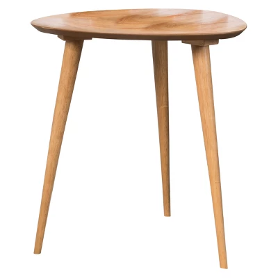 Naja End Table - Wood - Christopher Knight Home 7 Naja End Table - Wood - Christopher Knight Home - Image 5