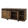 60" Bellarosa TV Stand For TVs Up To 60" Rustic Oak - Acme Furniture -Homcom Furniture Shop GUEST 3fe66297 e536 4f5a 8ccf 3369a6e207b2