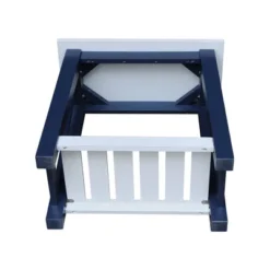 Surrey Side Table Blue/Antique Chalk - International Concepts -Homcom Furniture Shop GUEST 4019034f ba15 4d56 9414 2b9d92ab69b2
