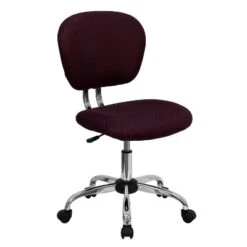 Emma And Oliver Mid-Back Mesh Padded Swivel Task Office Chair With Chrome Base -Homcom Furniture Shop GUEST 4266887d 55d3 4808 b874 6d8433f1167c