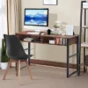 Tangkula Computer Desk Study Writing Table W/2 Drawers Workstation For Home Office -Homcom Furniture Shop GUEST 431f1053 d600 4c2a 98e8 233f34e4b780
