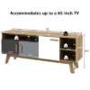 Costway TV Stand For TVs Up To 65'' Entertainment Center Console W/ Adjustable Shelf -Homcom Furniture Shop GUEST 43781029 2c4a 4fb6 a7b3 581ad3a8e080