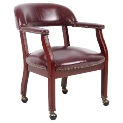 Captain's Chair With Casters - Boss Office Products 13 Captain's Chair With Casters - Boss Office Products -Homcom Furniture Shop GUEST 448c7fea 0ff7 465d 816f 09f436472317