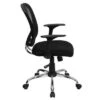 Swivel Task Chair Chrome Black Mesh - Flash Furniture 1 Swivel Task Chair Chrome Black Mesh - Flash Furniture -Homcom Furniture Shop GUEST 45e369a9 04d9 42a7 b6ca 7bc40e8cdb6f