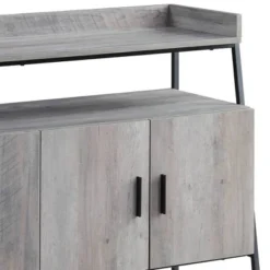 52" Samiya TV Stand For TVs Up To 50" Gray Oak/Black Finish - Acme Furniture -Homcom Furniture Shop GUEST 462bee88 3c93 47b0 b0ec 9f1979d35f87