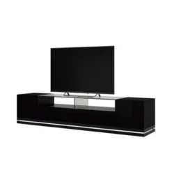 Vanderbilt With Led Lights TV Stand For TVs Up To 70" - Manhattan Comfort -Homcom Furniture Shop GUEST 46afb1c7 b645 4e8a 8379 5b5ee90d41c2