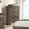 Jacobia 5 Drawer Chest Gray - HOMES: Inside + Out -Homcom Furniture Shop GUEST 485b8f90 cddb 451c a74f aace42c38006