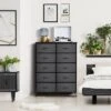 Sorbus Drawer Dresser For Bedroom Home Dark Gray -Homcom Furniture Shop GUEST 48f10cc1 fe4d 433c 87b8 a8a684b882b0