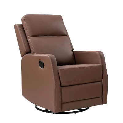 Ofelia Wooden Upholstery Wingback Swivel Recliner For Bedroom And Living Room |Artful Living Design 17 Ofelia Wooden Upholstery Wingback Swivel Recliner For Bedroom And Living Room |Artful Living Design - Image 15