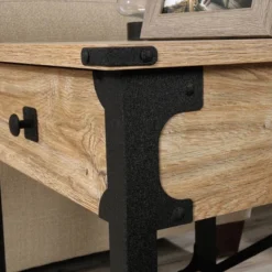 Steel River Side Table Distressed Brown - Sauder 13 Steel River Side Table Distressed Brown - Sauder -Homcom Furniture Shop GUEST 4ad173e2 acc6 46b4 8fba 01c558f5fc28