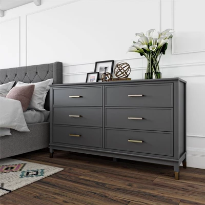 Westerleigh 6 Drawer Dresser - CosmoLiving By Cosmopolitan 3 Westerleigh 6 Drawer Dresser - CosmoLiving By Cosmopolitan