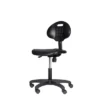16"-21" Adjustable Height Polyurethane Task Office Chair Black- Hampden Furnishings 1 16"-21" Adjustable Height Polyurethane Task Office Chair Black- Hampden Furnishings -Homcom Furniture Shop GUEST 4b3614be f277 4156 a7c4 cfbcf0a3ce30