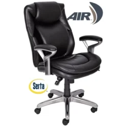 AIR Health & Wellness Managers Chair Black Leather - Serta 29 AIR Health & Wellness Managers Chair Black Leather - Serta -Homcom Furniture Shop GUEST 4c19f995 71f2 4e23 b7cd b8572ebf97c3
