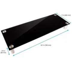Monoprice Large Multimedia Desktop Stand - Black Glass (30.8 X 11in) Stand & Riser, Desktop TV Stand, Dual Monitors W/ Height Adjustable Legs 9 Monoprice Large Multimedia Desktop Stand - Black Glass (30.8 X 11in) Stand & Riser, Desktop TV Stand, Dual Monitors W/ Height Adjustable Legs -Homcom Furniture Shop GUEST 504ec177 a99f 4bdb b703 f270631a79f0