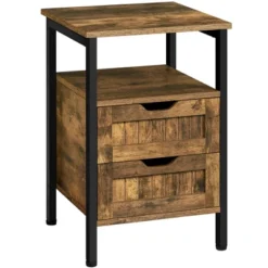 Yaheetech Wooden Bedside Table End Table With Open Shelf For Bedroom Living Room 15 Yaheetech Wooden Bedside Table End Table With Open Shelf For Bedroom Living Room -Homcom Furniture Shop GUEST 5090019e c30d 4356 bed1 1232b761df2f