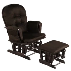 Tangkula Rocking Chair Baby Nursery Chair Glider With Ottoman &Storage Pocket -Homcom Furniture Shop GUEST 515173da 8a9d 462f bed0 c0520a0be64d