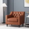 Furman Contemporary Tufted Club Chair Cognac - Christopher Knight Home 2 Furman Contemporary Tufted Club Chair Cognac - Christopher Knight Home -Homcom Furniture Shop GUEST 516af2db 74fd 4c66 8a44 6fae45dff0b2