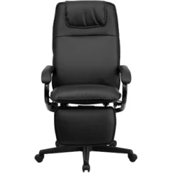 Emma And Oliver High Back Black LeatherSoft Executive Reclining Ergonomic Office Chair With Arms -Homcom Furniture Shop GUEST 54a056a4 84a3 416f ae40 012d85b32045