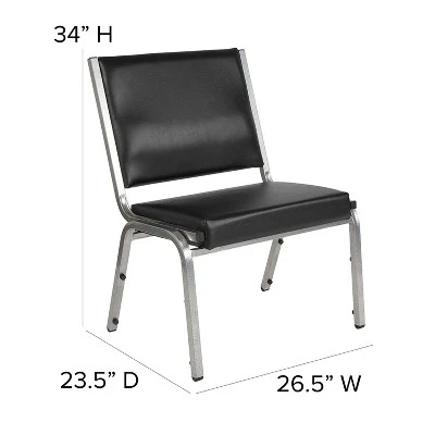 Flash Furniture HERCULES Series 1000 Lb. Rated Bariatric Medical Reception Chair 8 Flash Furniture HERCULES Series 1000 Lb. Rated Bariatric Medical Reception Chair - Image 6