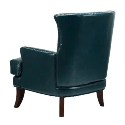 Jorge Vegan Leather Armchair With Nailhead Trim | Karat Home -Homcom Furniture Shop GUEST 55d13c5d 0d91 4b89 ae36 6dec308b74a5