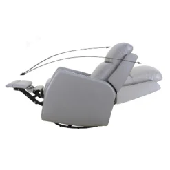 Ofelia Wooden Upholstery Wingback Swivel Recliner For Bedroom And Living Room |Artful Living Design 22 Ofelia Wooden Upholstery Wingback Swivel Recliner For Bedroom And Living Room |Artful Living Design -Homcom Furniture Shop GUEST 56114a25 4d1a 4799 b11c d42da36f1518