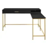 Modern Life L Shaped Desk - OSP Home Furnishings