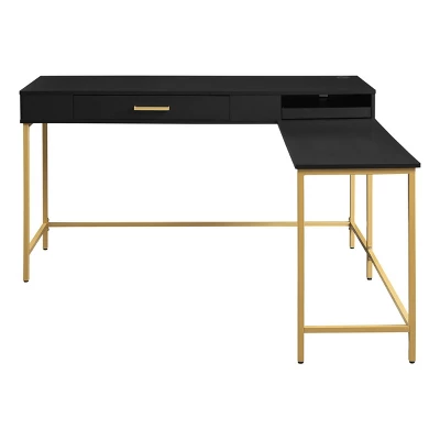 Modern Life L Shaped Desk - OSP Home Furnishings 3 Modern Life L Shaped Desk - OSP Home Furnishings
