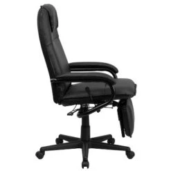 Emma And Oliver High Back Black LeatherSoft Executive Reclining Ergonomic Office Chair With Arms -Homcom Furniture Shop GUEST 5b17c7d7 fd68 4bbb 80d3 6ed3c281b600