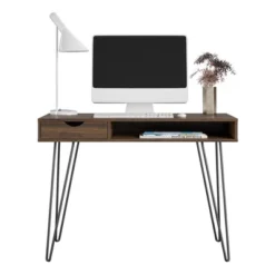 Concord Computer Desk With Storage - Novogratz -Homcom Furniture Shop GUEST 5b1d56e0 e65c 4cff 8a45 3ab934e96d16