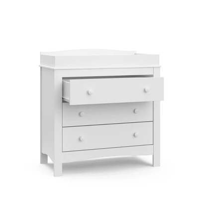 Graco Noah 3 Drawer Dresser With Removable Changing Table Topper 6 Graco Noah 3 Drawer Dresser With Removable Changing Table Topper - Image 4