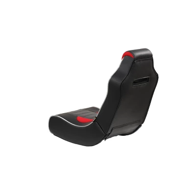 Flash Neo Fiber LED Wired Audio Floor Rocker Gaming Chair Red/Black - X Rocker 10 Flash Neo Fiber LED Wired Audio Floor Rocker Gaming Chair Red/Black - X Rocker - Image 8