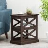 Vernon Contemporary 2 Shelf Side Table Dark Walnut - Christopher Knight Home 1 Vernon Contemporary 2 Shelf Side Table Dark Walnut - Christopher Knight Home -Homcom Furniture Shop GUEST 5d045c71 3585 4032 ad10 cb5d479b4258