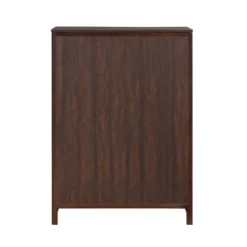 Melonnes 5 Drawer Chest Walnut - HOMES: Inside + Out -Homcom Furniture Shop GUEST 5f6c2814 c3d9 44ff 83a8 661ec51999af