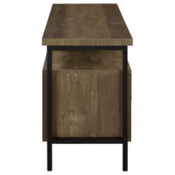 Ruston 2 Drawer TV Stand For TVs Up To 65" - Coaster -Homcom Furniture Shop GUEST 61e66af9 6832 4a6e 9978 2264c4a2e935